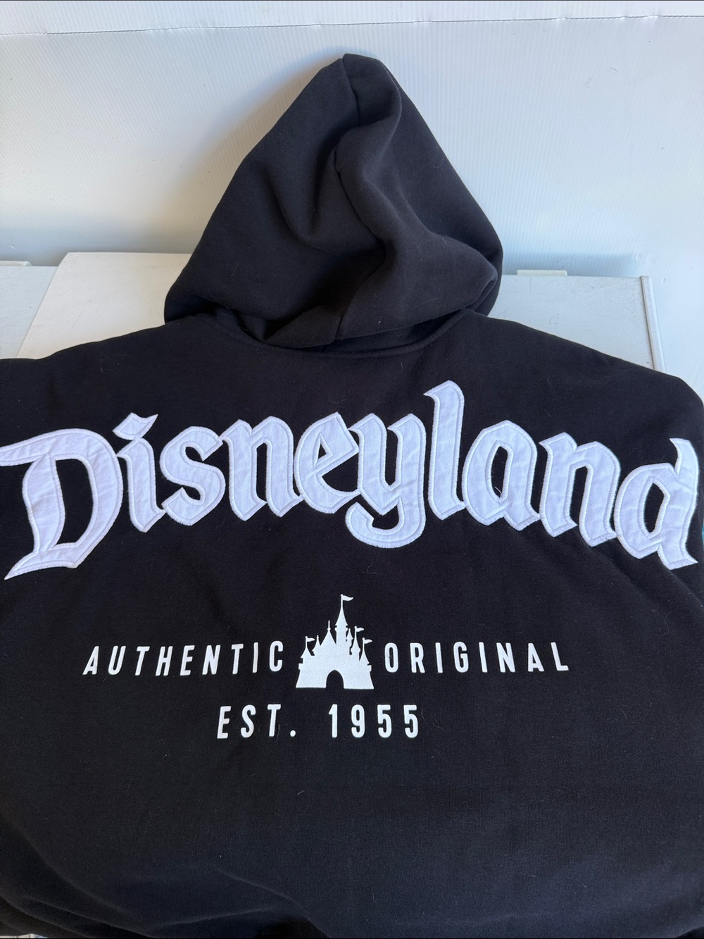 NEW PREMIUM DISNEYLAND SPIRIT HOODIE SIZE 3XL UNISEX BLACK 3X XXXL DISNEY PARKS